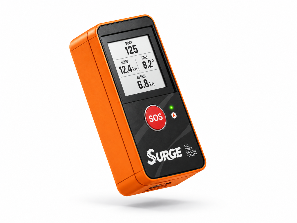 Surge dedicated e-paper hardware tracker